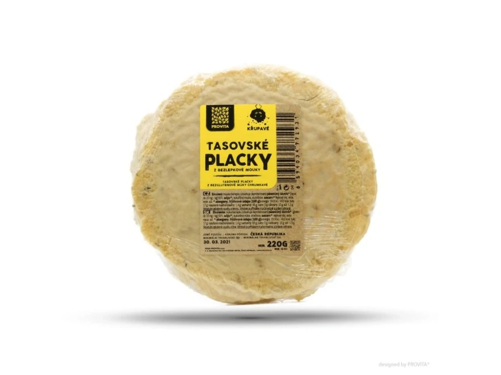 Tasovské placky bez lepku 220g provita