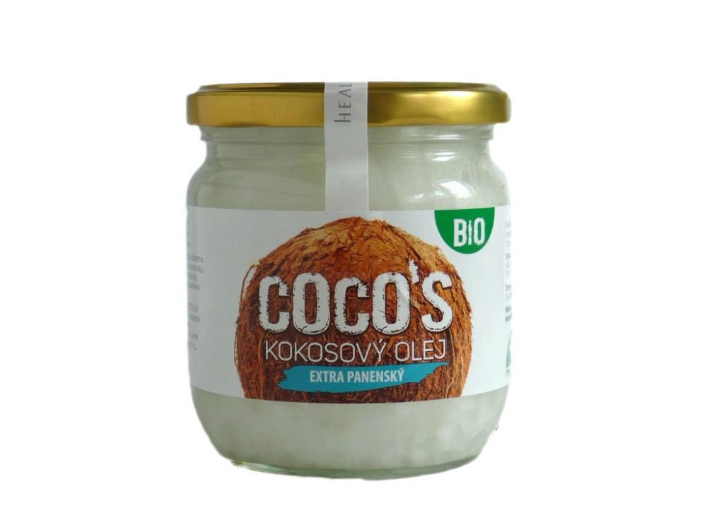 Panenský bio kokosový olej 200ml health link