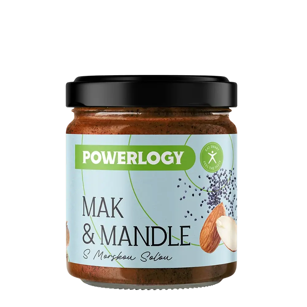 Powerlogy makovo orieškový krém