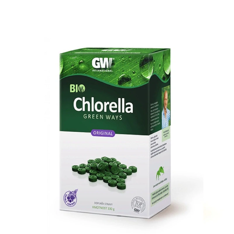 Bio chlorella tablety 330g GW