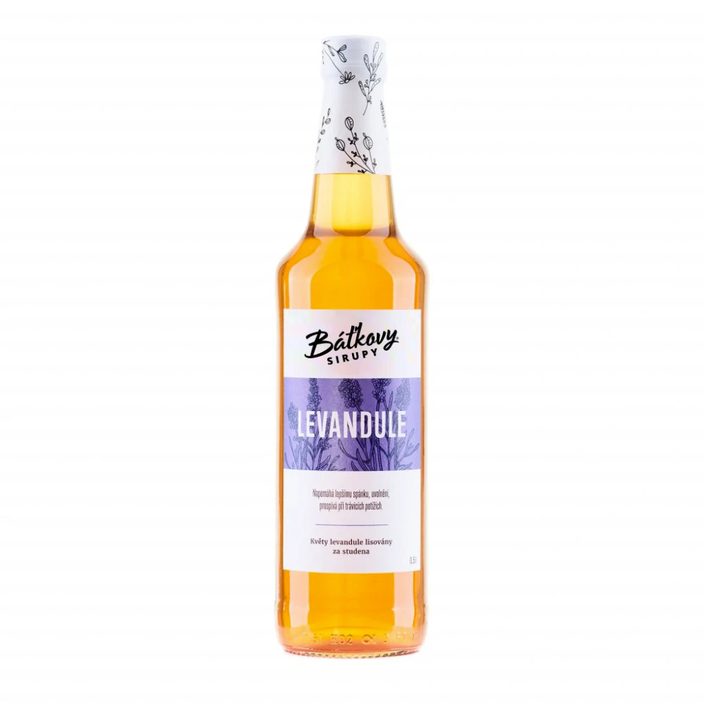 Bylinkový sirup Levanduľa 500ml