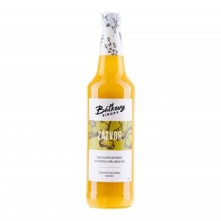 Bylinkový sirup Zázvor